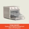 71WUTA9SivL._AC_SL1500_-2 bella Air Fry Toaster Oven, 7 Preset Cooking Options, Dishwasher-Safe EverGood Coated Trays Included, 60-Minute Auto Shutoff w Audible Timer, Power Indicator Light, 1700 Watt, Oatmilk