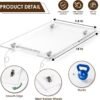 71axQVVa3oL._AC_SL1500_ Baemin Acrylic Appliance Slider Review Smooth Kitchen Storage Organizer Tray