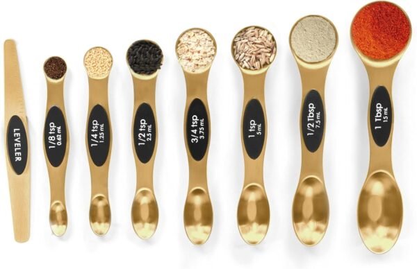 71eNUebKxL._AC_SL1500_ BIDFUL Magnetic Measuring Spoons Set Review Accurate Stainless Steel Kitchen Gadgets