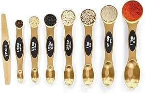 71eNUebKxL._AC_SY300_SX300_ BIDFUL Magnetic Measuring Spoons Set Review Accurate Stainless Steel Kitchen Gadgets