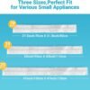 71pRoP6t3eL._AC_SL1500_ Comprehensive Review of RAINFLOW Kitchen Appliance Dust Covers for Small Appliances