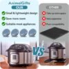 81P8oXBjrOL._AC_SL1500_-2 Appliance Sliders for Kitchen 24 PCS Self-adhesive Small Kitchen Finds Appliance Slider Hacks Easy to MovIing & Space Saving Must Have Home Gadgets Mixer Accessories for Countertop