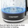81dl9XT5M7L._AC_SL1500_ Chefman Fast-Boil Electric Kettle Review Rapid Boiling Safety and Style Explored