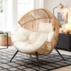 81lCWl12hxL._AC_SL1500_ Vongrasig Egg Chair Review Cozy Outdoor Patio Lounge with Durable PE Rattan Design