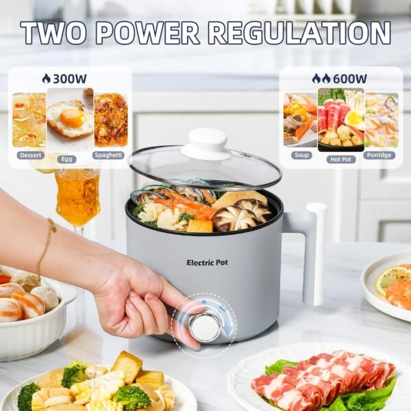 81plQy1kujL._AC_SL1500_ YOOLYQI Electric Hot Pot Review Portable 1.5L Multi-Function Cooker Benefits